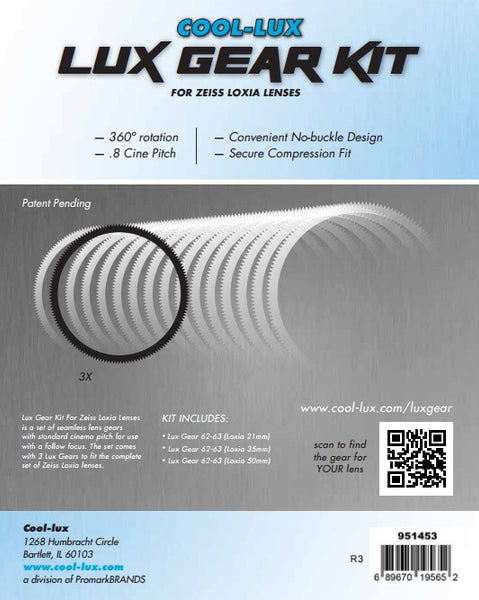 lux gear Lux Gear Kit For Zeiss Loxia Lenses – Cool-Lux